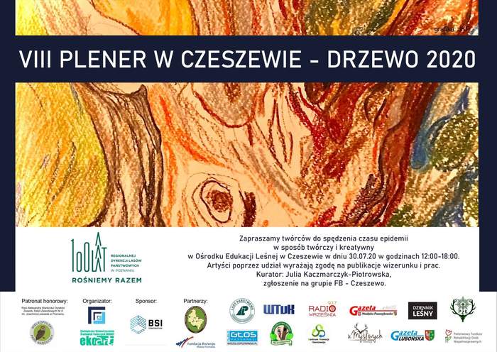 Pokaż zdjęcie: Plakat promujący VIII plener artystyczny w Czeszewie