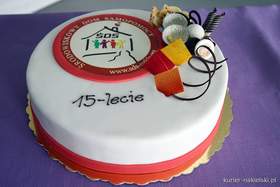 Przygotowano okolicznościowy tort