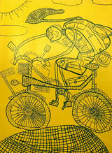 Tytuł: „A rower jest wielce okay. Rower to jest świat”, Autor: Tadeusz Talik, Placówka: Środowiskowy Dom Samopomocy w Choszcznie