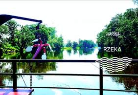 Pokaż zdjęcie: Grafika promująca plener artystyczny w Czeszewie pn.: „Rzeka w malarstwie i sztuce ziemi”