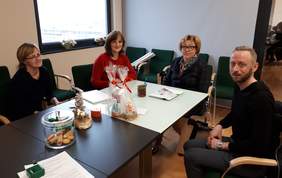 Pokaż zdjęcie: Podpisanie umowy z Polskim Stowarzyszeniem na Rzecz Osób z Niepełnosprawnością Intelektualną Koło w Nowym Targu