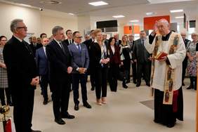 Pokaż zdjęcie: Uroczystość otwarcia nowego skrzydła Wielkopolskiego Centrum Pulmonologii i Torakochirurgii