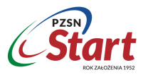 Logo organizatora Mistrzostw - PZSN START