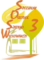 Pokaż zdjęcie: Logo Specjalnego Ośrodka Szkolno-Wychowawczego nr 3 w Bydgoszczy, w tonacji brązowo-zielono-żółtej, grafika przedstawiająca drzewo (na nim 3-ka), słońce i domek, po lewej stronie wzdłuż nazwa Ośrodka