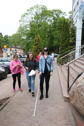 Pokaż zdjęcie: Studenci w trakcie warsztatów.