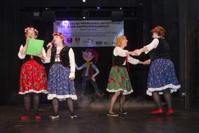 Występ artystyczny na 24-tym Przeglądzie Twórczości Artystycznej Osób Niepełnosprawnych