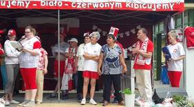 Pokaż zdjęcie: występy artystyczne - Piknik integracyjny w Wiśniowej Górze 2018