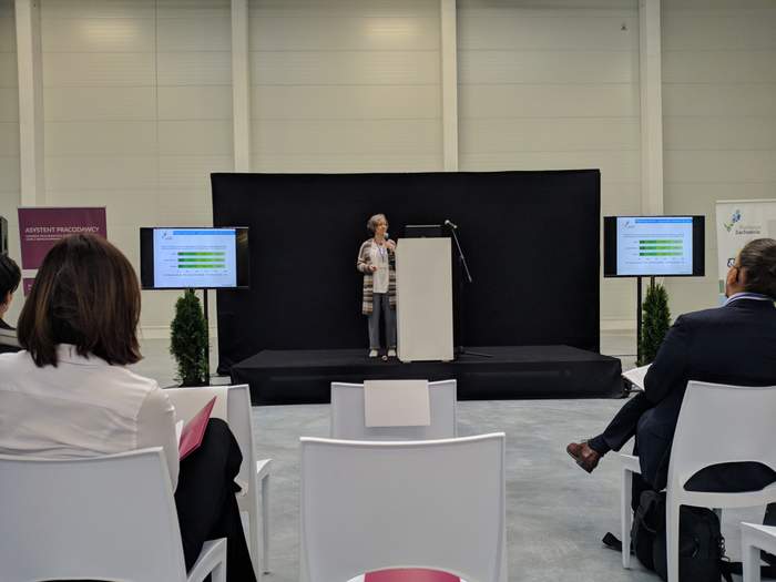 Pokaż zdjęcie: Wystąpienie Doroty Rybarskiej-Jarosz, Dyrektor ROPS w Szczecinie