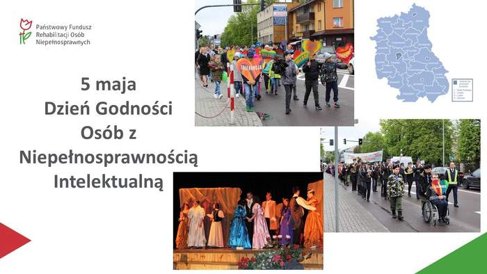 Pokaż zdjęcie: Dzień Godności Osób z Niepełnosprawnością Intelektualną oraz Europejski Dzień Walki z Dyskryminacją Osób Niepełnosprawnych kolaż zdjęc z lat ubiegłych