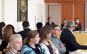 Pokaż zdjęcie: Spotkanie Robocze Programu „Za Życiem” w Ośrodku Opiekuńczo – Rehabilitacyjnym dla Dzieci i Młodzieży Niepełnosprawnej w Jadownikach Mokrych