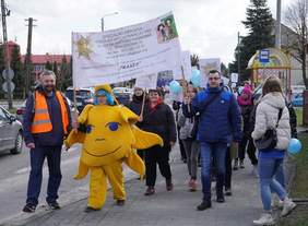 Pokaż zdjęcie: Skarżysko było niebieskie 