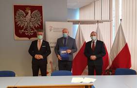 Pokaż zdjęcie: Na zdjęciu: K.Słoń,D. Szpak, A. Michalski