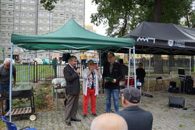 Otwarcie pikniku integracyjnego w Dąbrowie Górniczej - Dyrektor Śląskiego Oddziału PFRON Jan Wroński