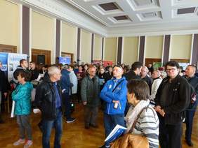 Pokaż zdjęcie: Targi Pracy w Poznaniu z udziałem PFRON zorganizowane w ramach Europejskich Dni Pracodawców