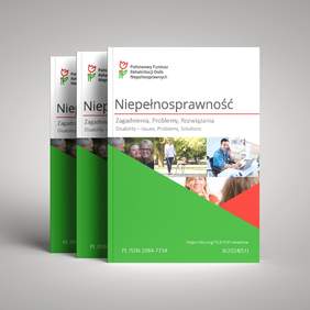 Na grafice trzy egzemplarze kwartalnika PFRON