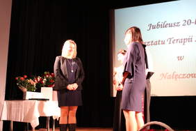 Pokaż zdjęcie: Podziękowania za współpracę dla Iwony Osmałek pracownika Oddziału Lubelskiego PFRON