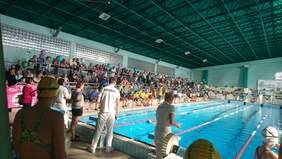 Pokaż zdjęcie: Uczestnicy Mitingu pływackiego w Tychach