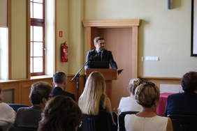 Pokaż zdjęcie: Prezentacja - Podsekretarz Stanu w Ministerstwie Inwestycji i Rozwoju Paweł Chorąży