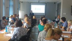 Pokaż zdjęcie: Wystąpienie Dyrektora Oddziału Śląskiego PFRON Jana Wrońskiego