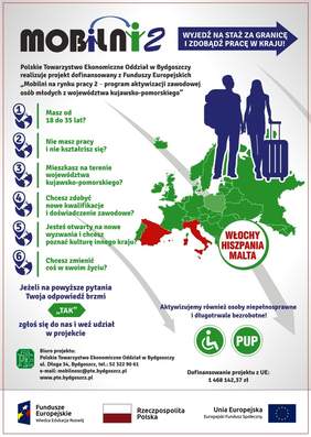 Plakat opisujący szczegóły projektu