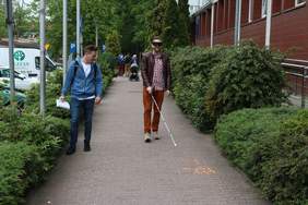 Pokaż zdjęcie: Studenci w trakcie warsztatów.