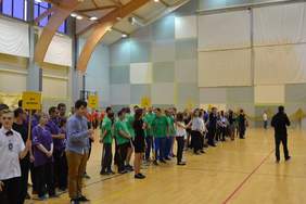 Pokaż zdjęcie: Prezentacja uczestników spartakiady