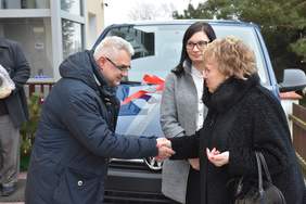 Pokaż zdjęcie: Gratulacje od pracownika PFRON