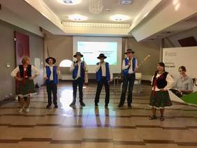 Występ zespołu Bongo z Domu Pomocy Społecznej w Białymstoku.