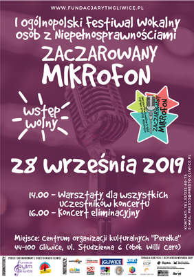 Pokaż zdjęcie: Plakat zaczarowany mikrofon