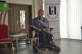 Pokaż zdjęcie: Wystąpienie Marka Skaskiewicza