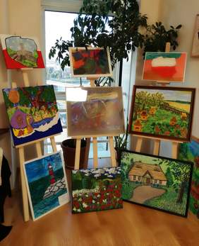 Pokaż zdjęcie: Prace plastyczne