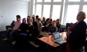 Pokaż zdjęcie: Zajęcia dla studentów w Oddziale Wielkopolskim PFRON