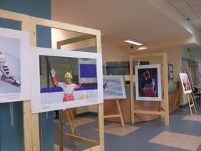 Wystawa fotografii "Pragnę zwyciężać" w Narodowym Funduszu Zdrowia w Katowicach