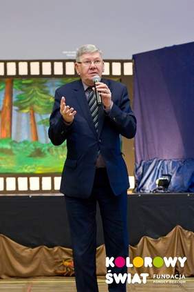 Pokaż zdjęcie: wystąpienie Władysława Skwarki - Dyrektora Oddziału Łódzkiego PFRON