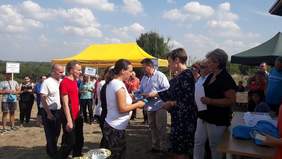 Pokaż zdjęcie: III Letnia Spartakiada Osób Niepełnosprawnych w Paprotni