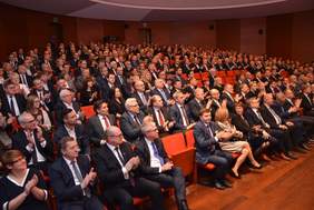 Pokaż zdjęcie: Wielkopolskie spotkanie noworoczne zorganizowane z inicjatywy wojewody wielkopolskiego z udziałem PFRON