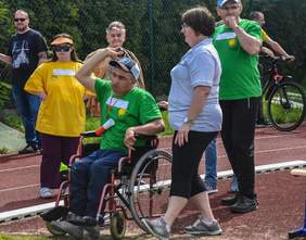 Pokaż zdjęcie: XVIII Powiatowe Igrzyska Dzieci i Młodzieży Niepełnosprawnej w Szamotułach