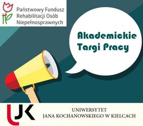 Pokaż zdjęcie: Plakat Akademickie Targi Pracy