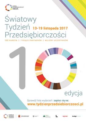 Pokaż zdjęcie: Plakat Światowego Tygodnia Przedsiębiorczości