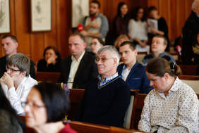 Pokaż zdjęcie: Radni X Specjalnej Sesji Osób Niepełnosprawnych