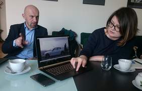 Pokaż zdjęcie: Prezentacja aplikacji AudioMovie przez dr Annę Jankowską