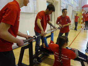 Uczestnicy Spartakiady