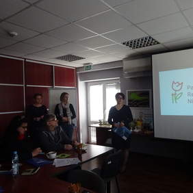 Pokaż zdjęcie: Szkolenie w formie warsztatów poprowadziły osoby na co dzień zajmujące się konkursami w ramach art. 36