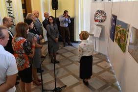 Pokaż zdjęcie: Zwiedzanie wystawy