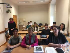 Pokaż zdjęcie: Drugi wykład dotyczący upowszechniania wiedzy o problemach osób z niepełnosprawnościami