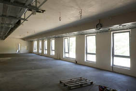 Jedna z sal w budowanym Środowiskowym Domu Samopomocy