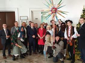 Pokaż zdjęcie: Spotkanie Opłatkowe w Nowym Sączu