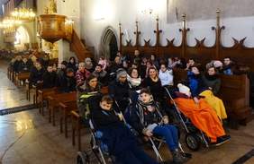 Pokaż zdjęcie: Msza św. w Bazylice św. Małgorzaty