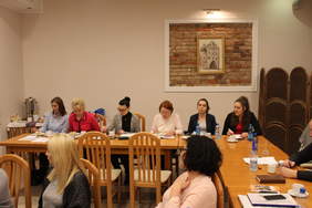 Uczestnicy spotkania. Autor zdjęcia: Krzysztof Przewoźnik.