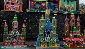 Pokaż zdjęcie: Szopki uczniów SOSW nr 6 w Krakowie